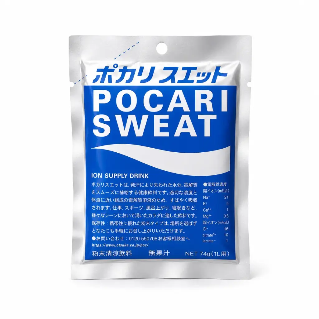 【München】宝矿力水特 电解质饮料冲泡粉 Otsuka Pocari Sweat Pulver 74g