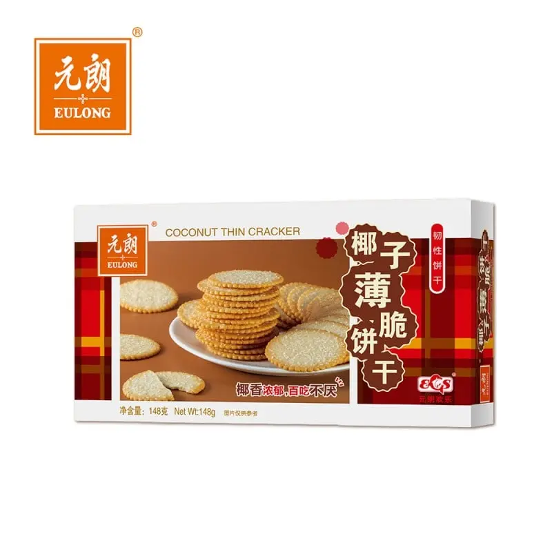 【München】元朗 椰子薄脆 knusprige Kokoscracker 148g
