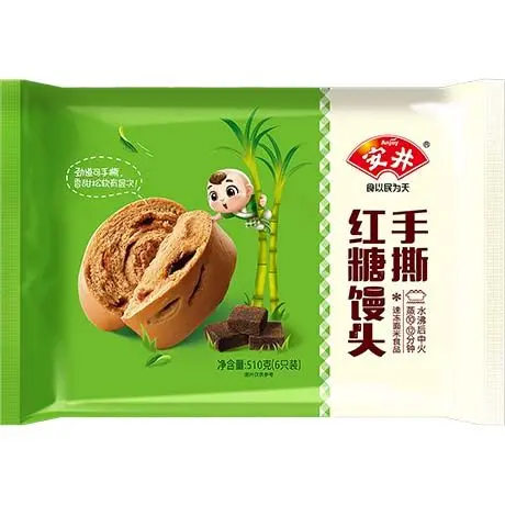 【München】安井 红糖手撕馒头 安井 Gedämpftes Brötchen mit Braunem Zucker 510g