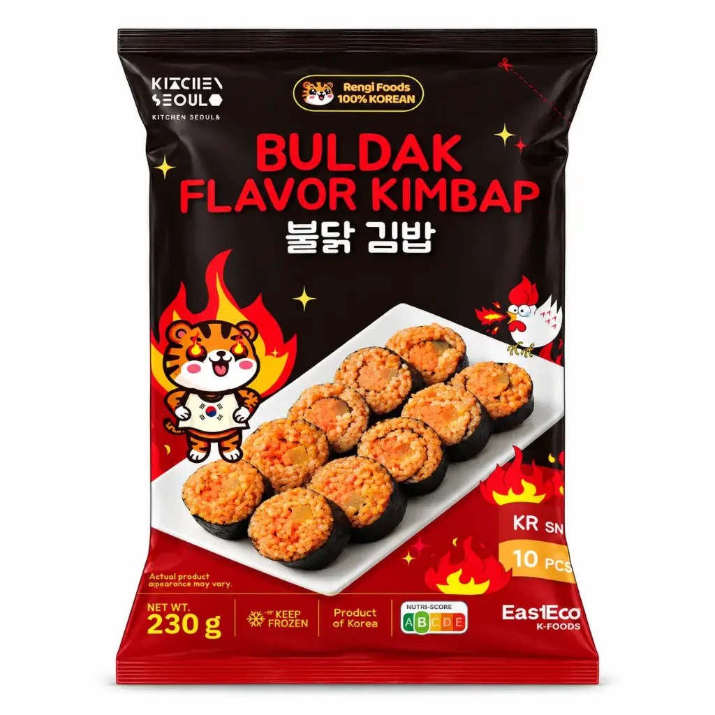【München】Rengi 紫菜包饭 辣火鸡味 Rengi Kimbap Buldak 230g