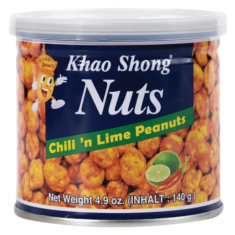 【München】花生 辣椒青柠味 Khao Shong Erdnüsse Chili-Limetten-Geschmack 140g