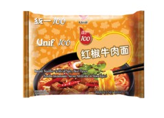 【München】统一红椒牛肉面  Instantnudeln Rind scharf 108g