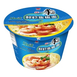 【München】统一鲜虾鱼板面桶装  Instant Nudeln Fisch und garnelen 108g