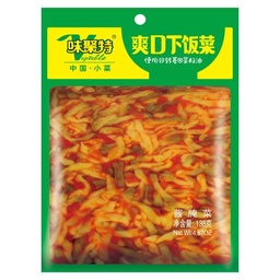 【München】味聚特爽口下饭菜  Senfwurzel eingelegt mit Augenbohnen 138g