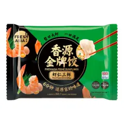 【München】香源鲜虾三鲜水饺  Dumpling mit Garnelen, Schweinefleisch, Schnittlauch und Ei   400g