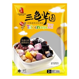 【München】香源台湾风味三色大芋圆  Taiwan Style Big Taro Ball   200g