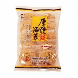 【München】旺旺厚烧海苔  Reiskräcker mit Seaweed geschmack 160g