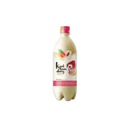 【München】Kooksoondang  韩式米酒 桃子味 Reiswein Makgeolli Pfirsisch 750ml