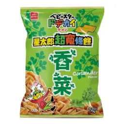 【München】Baby Star 日本干脆面 香菜 Crispy wide Ramen Snack Koriangder 70g