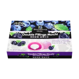 【München】竹叶堂 麻薯 蓝莓牛奶味 Mochi Blaubeer Milch 180g