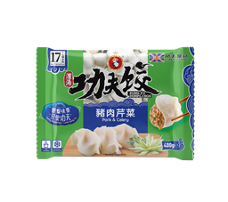 【München】功夫猪肉芹菜水饺  KONg FU Dumpling Schweinefleisch & Sellerie 400g