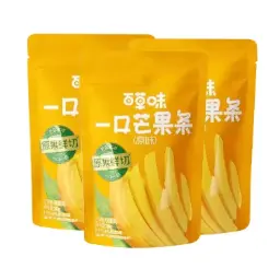 【München】百草味 一口芒果条 Getrocknete Mango-Streifen 80g