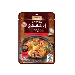 【München】Ottogi 海鲜嫩豆腐锅汤底酱 Meeresfrüchte Soft-Tofu Suppenbasis 90g